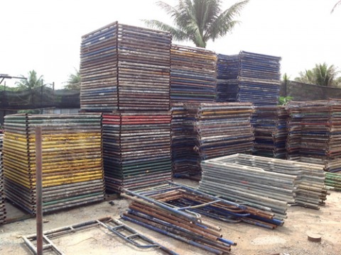 จำหน่ายนั่งร้านมือสอง