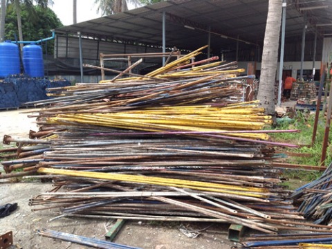 เสานั่งร้านมือสอง