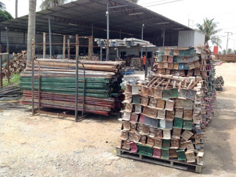 อุปกรณ์นั่งร้านมือสอง